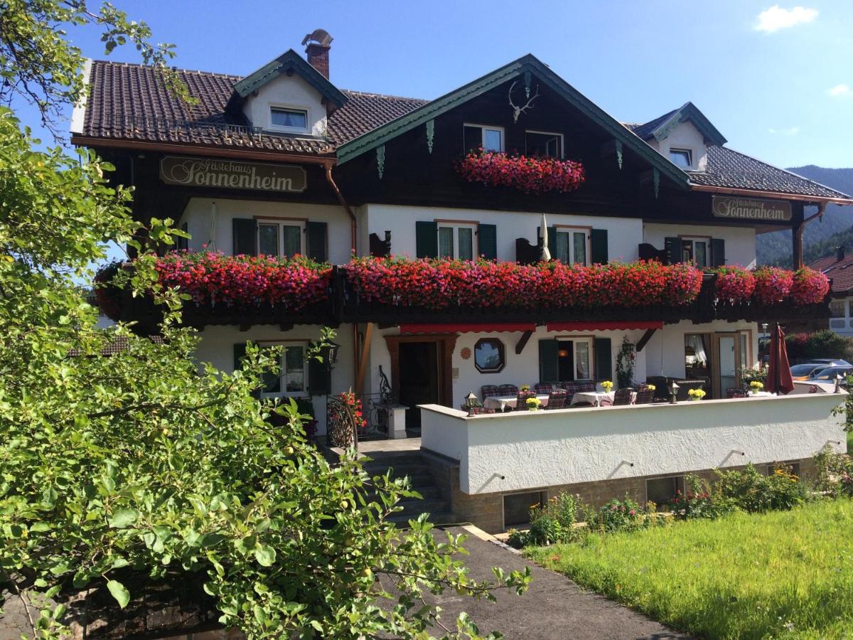 Gaestehaus Sonnenheim Mittenwald Eksteriør billede